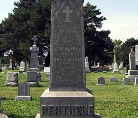 tombstone of Gebhard Bartley