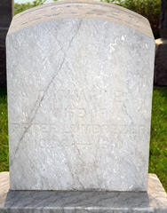 tombstone of Catherine Lumbrezer
